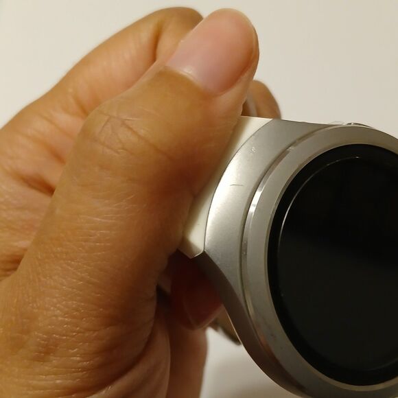 Not Tested Samsung Galaxy Gear S2 Silver White Smart Watch - Only - Picture 9 of 11